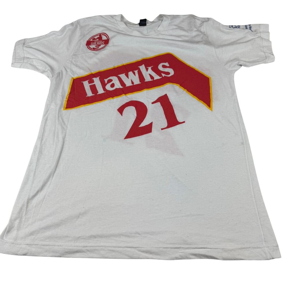 Atlanta Hawks Dominique Wilkins T Shirt - Size Large